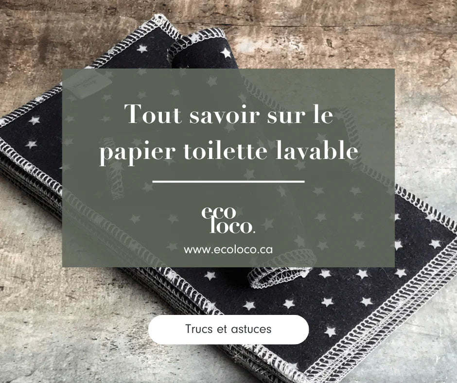 Tout savoir : papier de toilette lavable